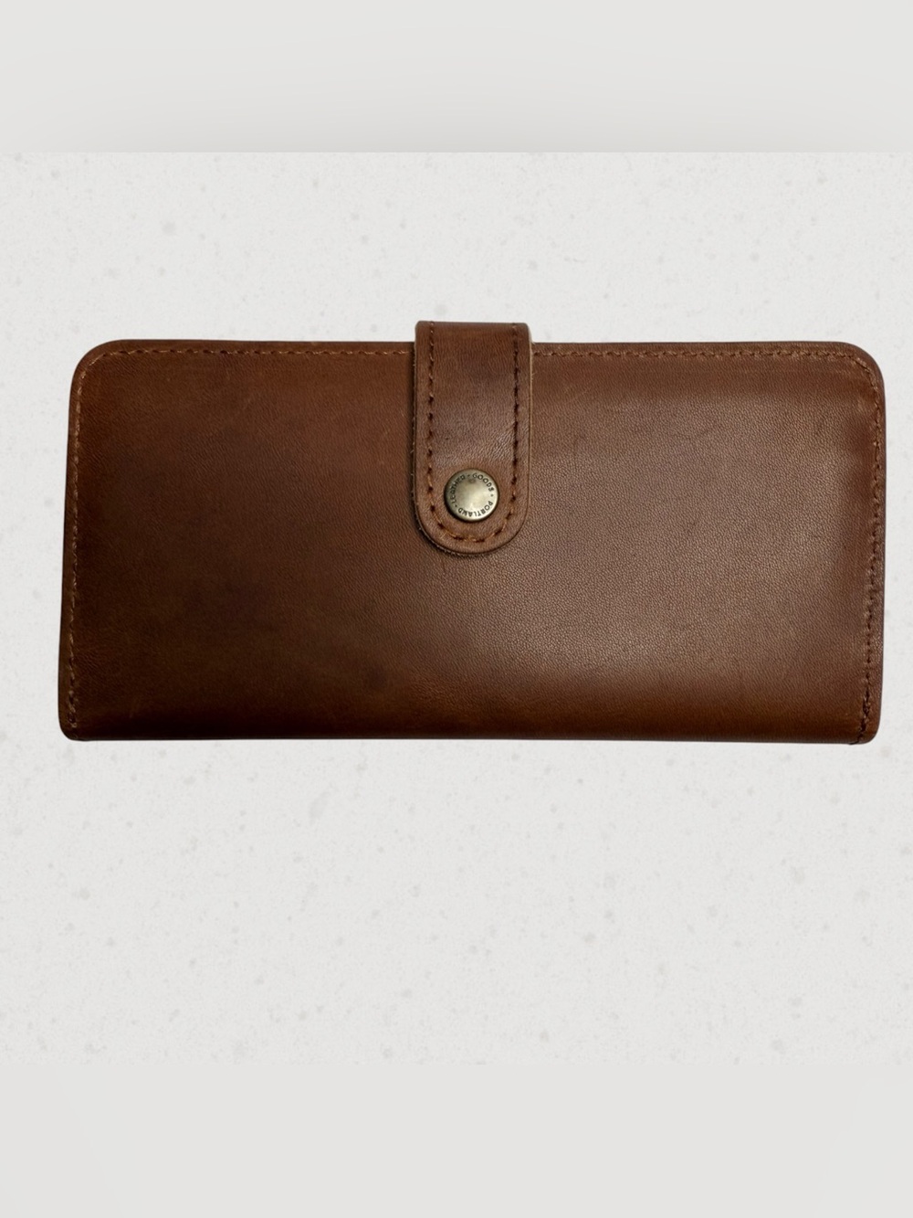 Portland Leather Bifold Wallet in English Tan